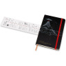 Блокнот MOLESKINE LIMITED EDITION LORD OF THE RINGS LARGE, линейка, черный Mt. Doom LELRQP060MD