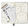 Набор MOLESKINE LE SMILEY ежедневник/блокнот/ручка-роллер Large черный LESMILEYKAWSET